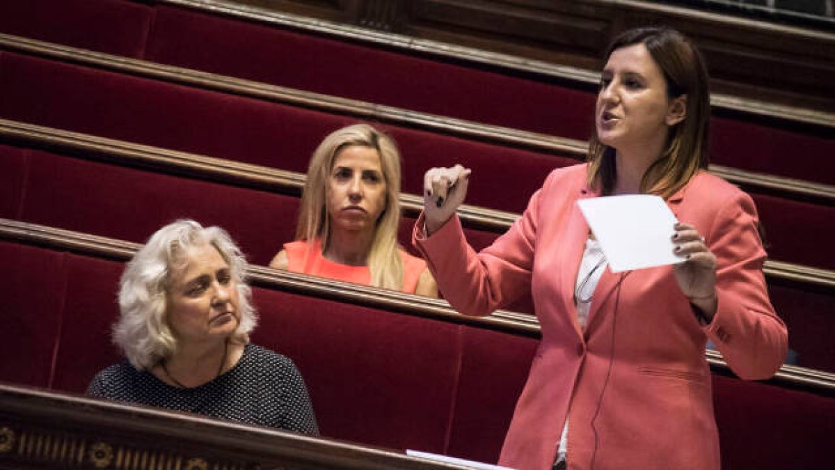 La portavoz popular en el Ayuntamiento de Valencia, María José Catalá