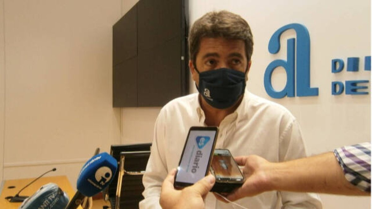 Carlos Mazón, presidente del PP y de la Diputación de Alicante.