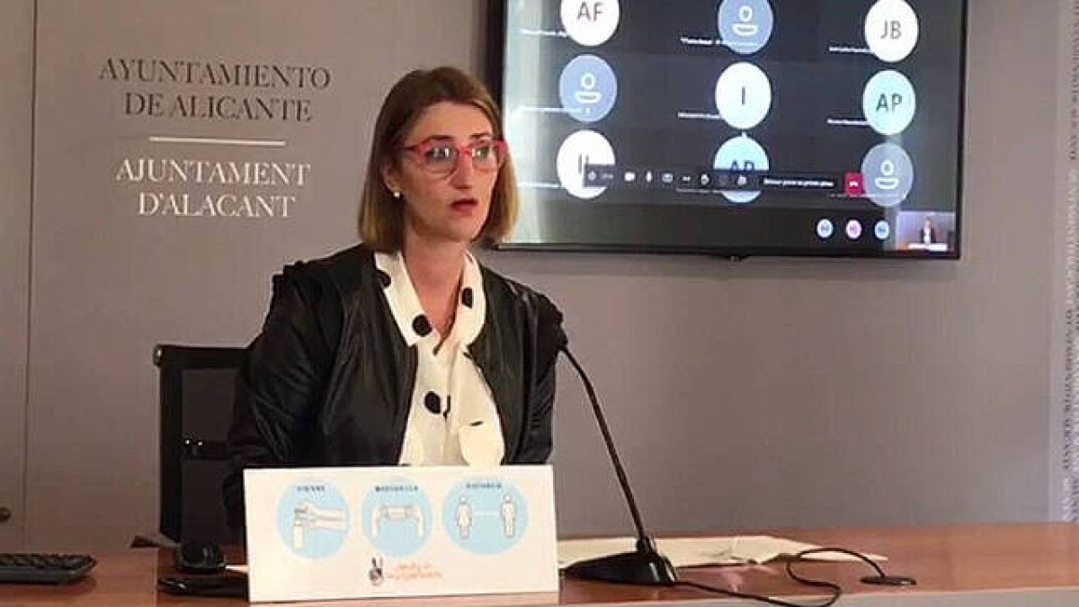 Mari carmen de España, concejala de Desarrollo Económico y Empleo de Alicante