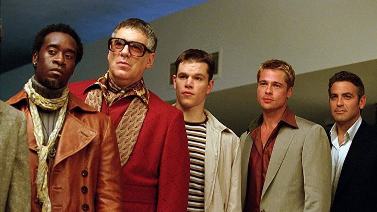 Los protagonistas de Ocean's Eleven.