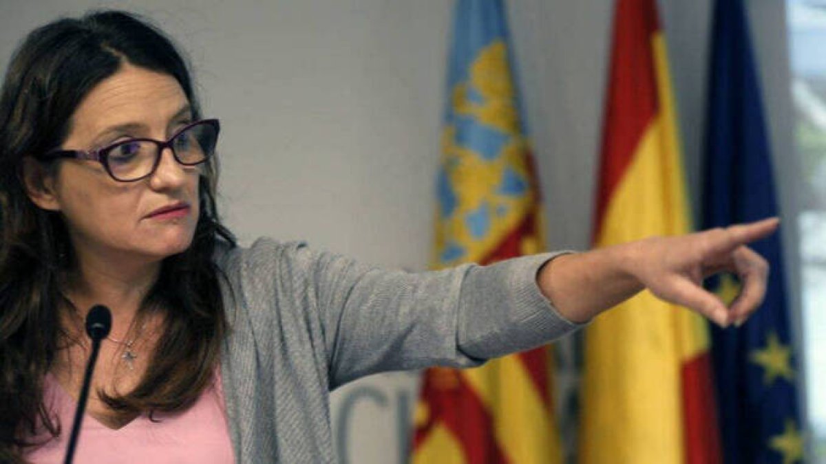 Mónica Oltra, vicepresidenta de la Generalitat Valenciana