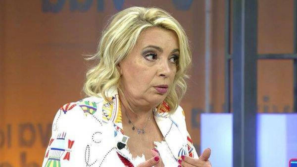 A Carmen Borrego no le terminó de gustar su imitación.