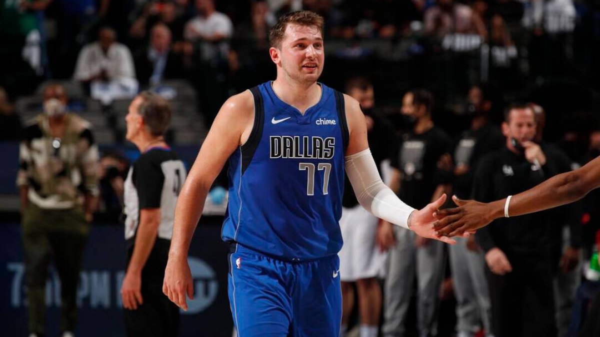 Luka Doncic, durante un partido de esta temporada