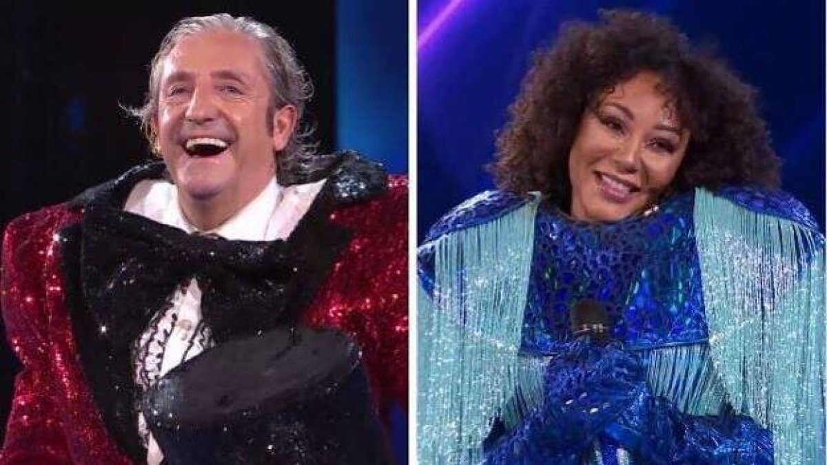 Josep Pedrerol y Mel B en 'Mask Singer'