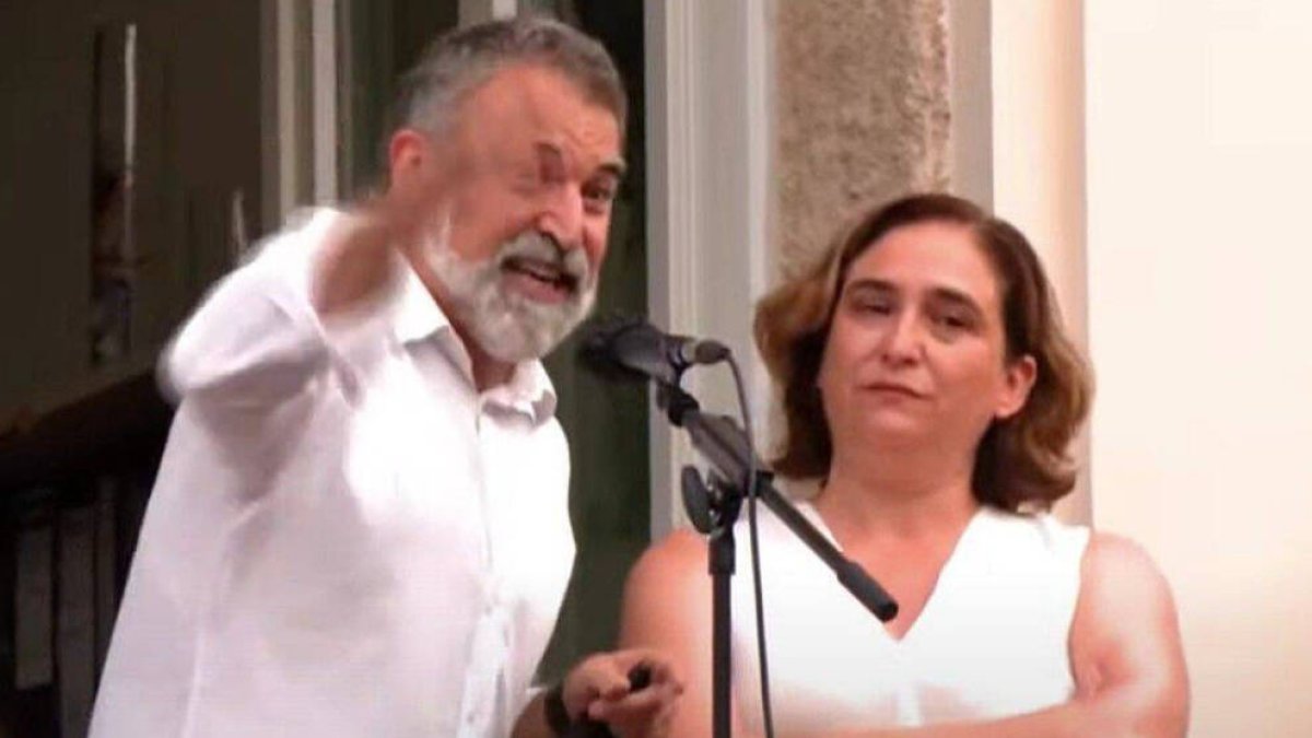 Jordi Cuixart, en el momento en que 