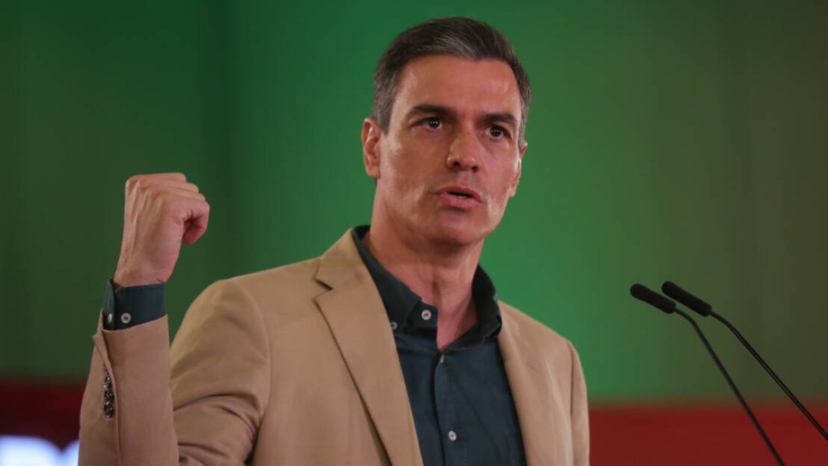 Pedro Sánchez en Andalucía a mediados de julio