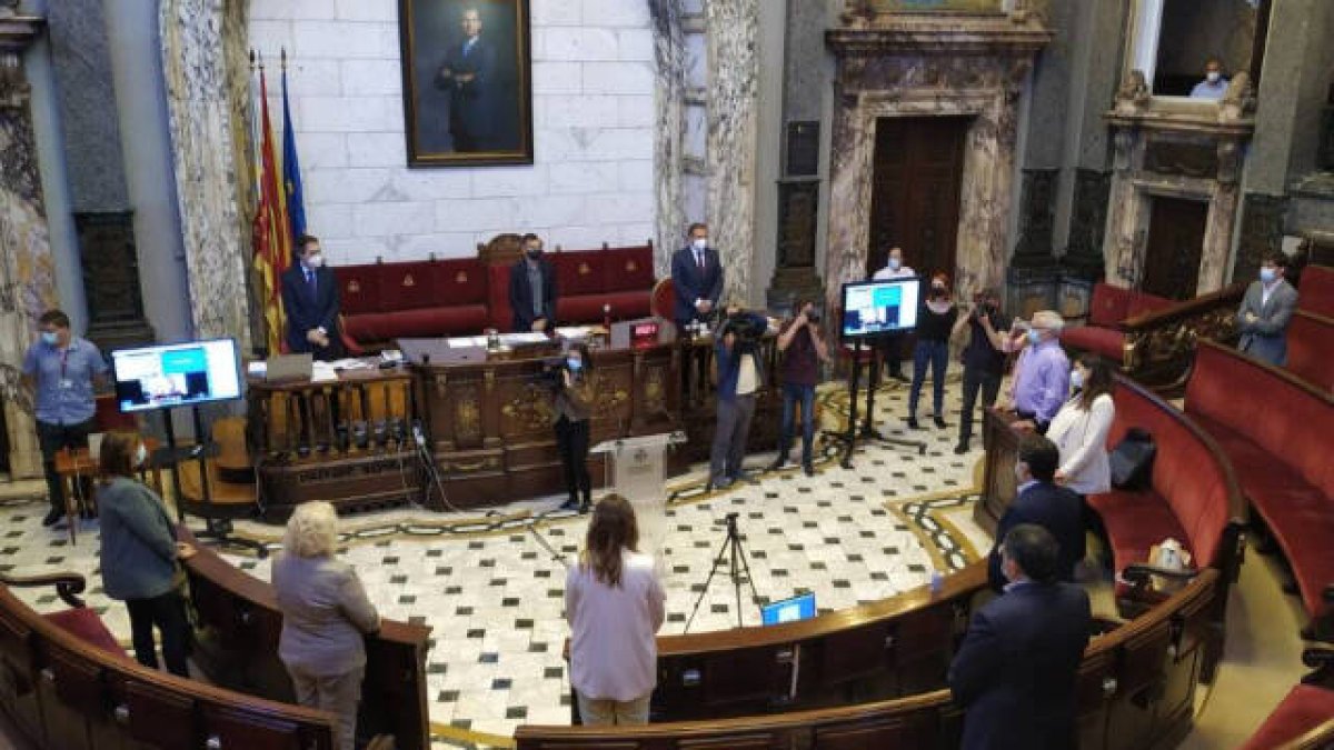 Pleno del Ayuntamiento de Valencia