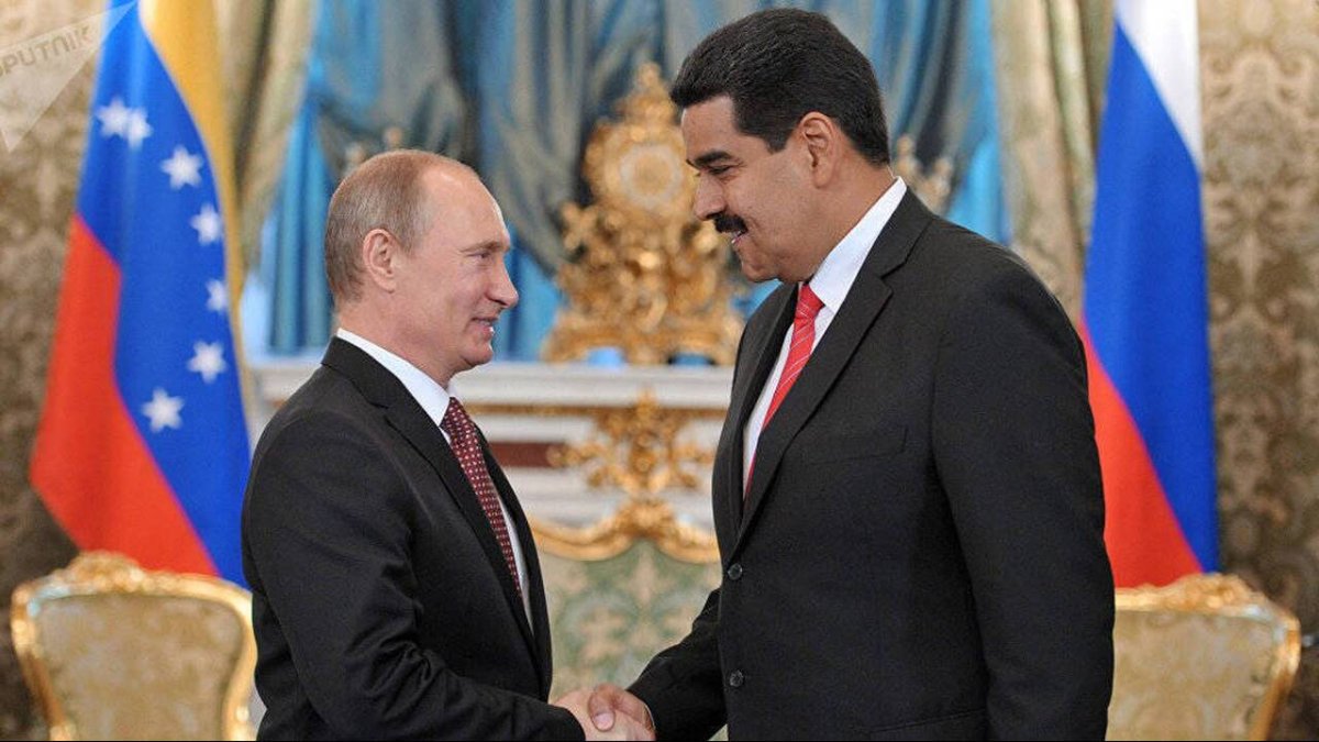 Vladimir Putin y Nicolás Maduro