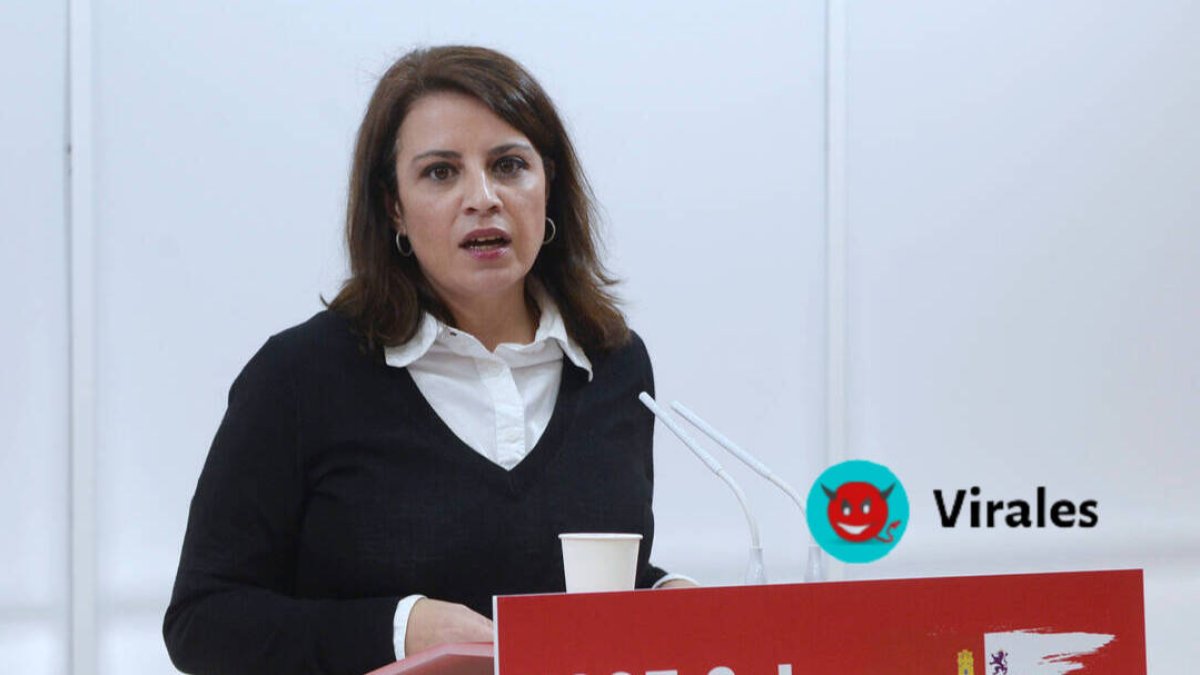 La vicesecretaria general del PSOE, Adriana Lastra