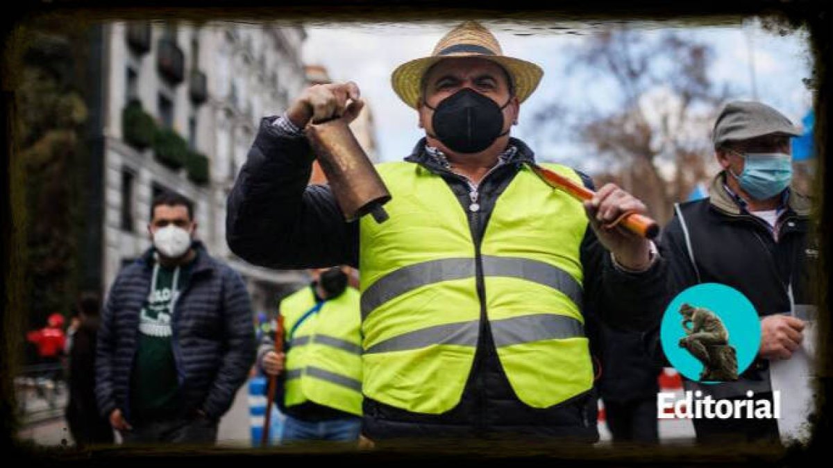 La manifestación de Madrid