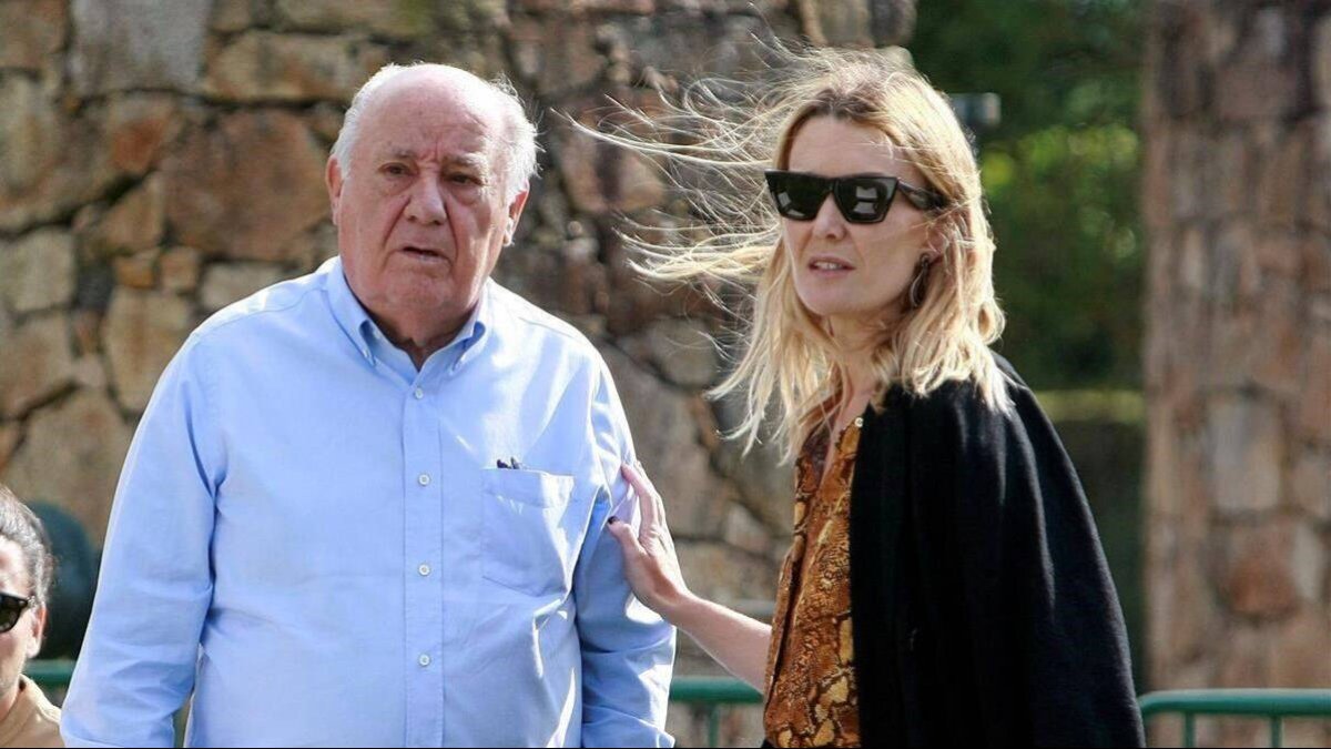 Amancio Ortega y Marta Ortega