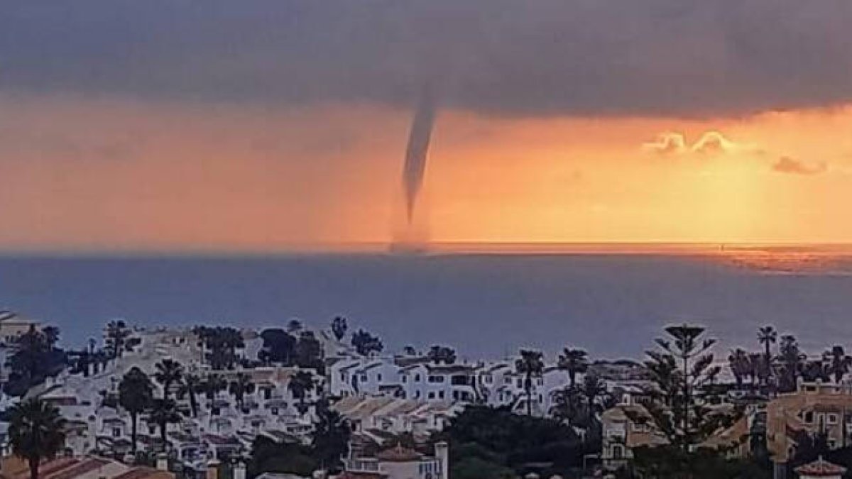 manga marina frente a la costa de Torrevieja