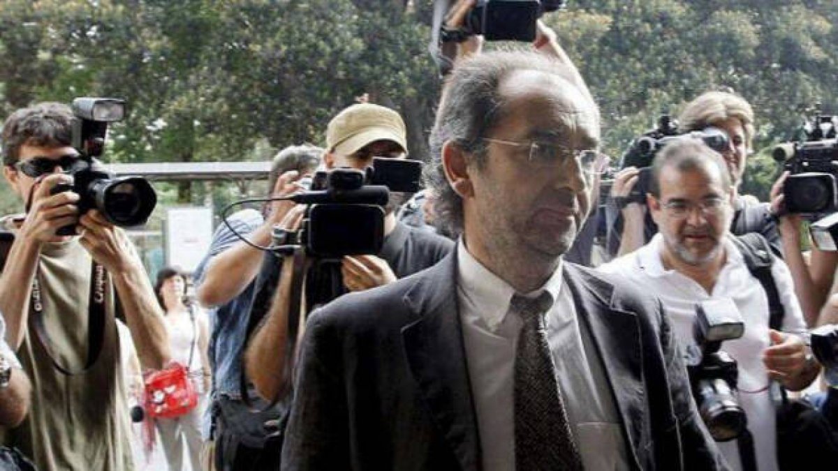 Virgilio Latorre en el juicio de los trajes hace 10 años