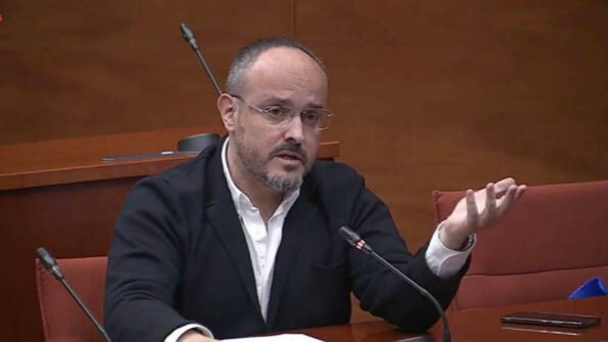 Alejandro Fernández, presidente del PP de Cataluña