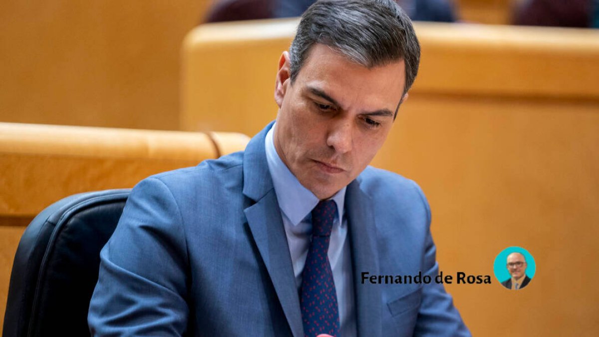 El presidente del Gobierno, Pedro Sánchez