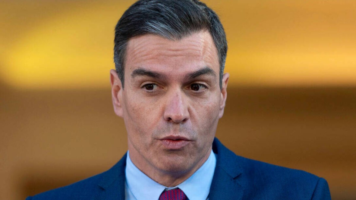 El presidente del Gobierno, Pedro Sánchez