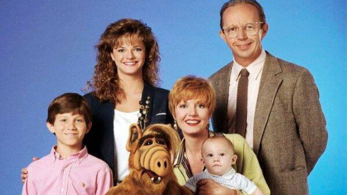 Los protagonistas de 'Alf'.