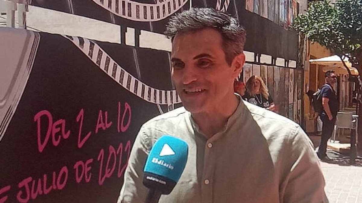 Luis Larrodera, director del Festival de Cine de l'Alfàs del Pi