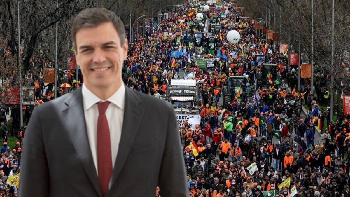 Manifestación del mundo rural en Madrid