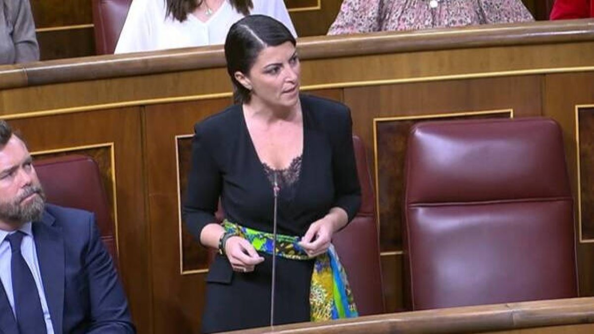 Macarena Olona en el Congreso de los Diputados