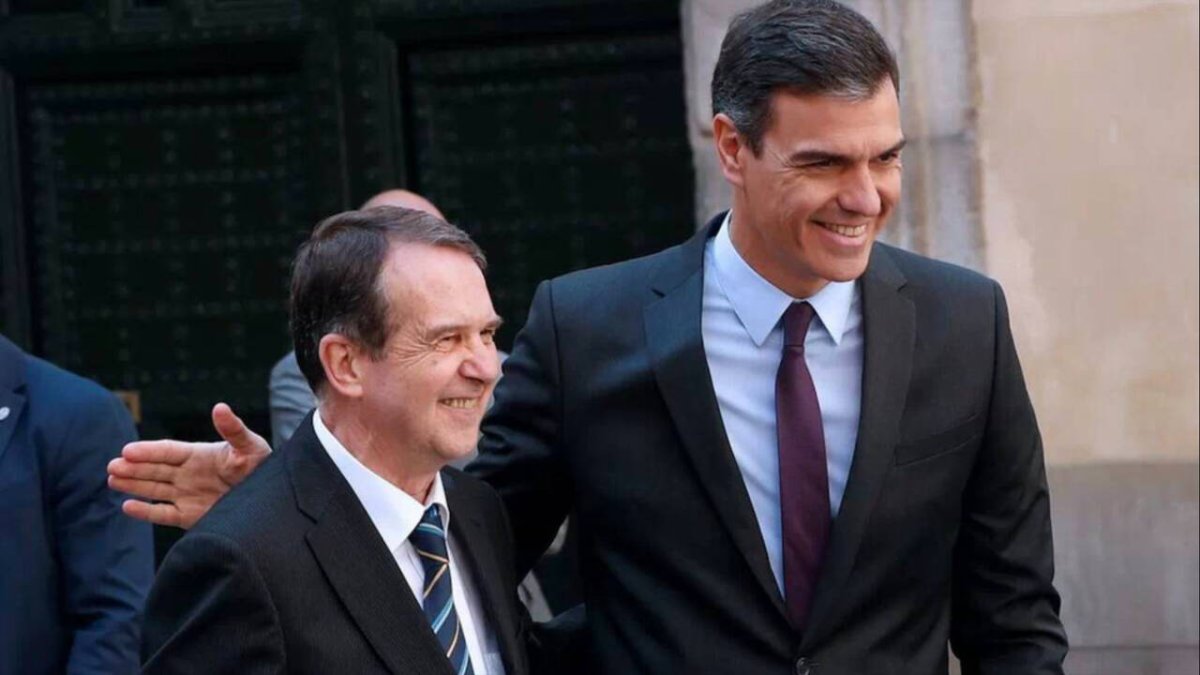 Abel Caballero y Pedro Sánchez