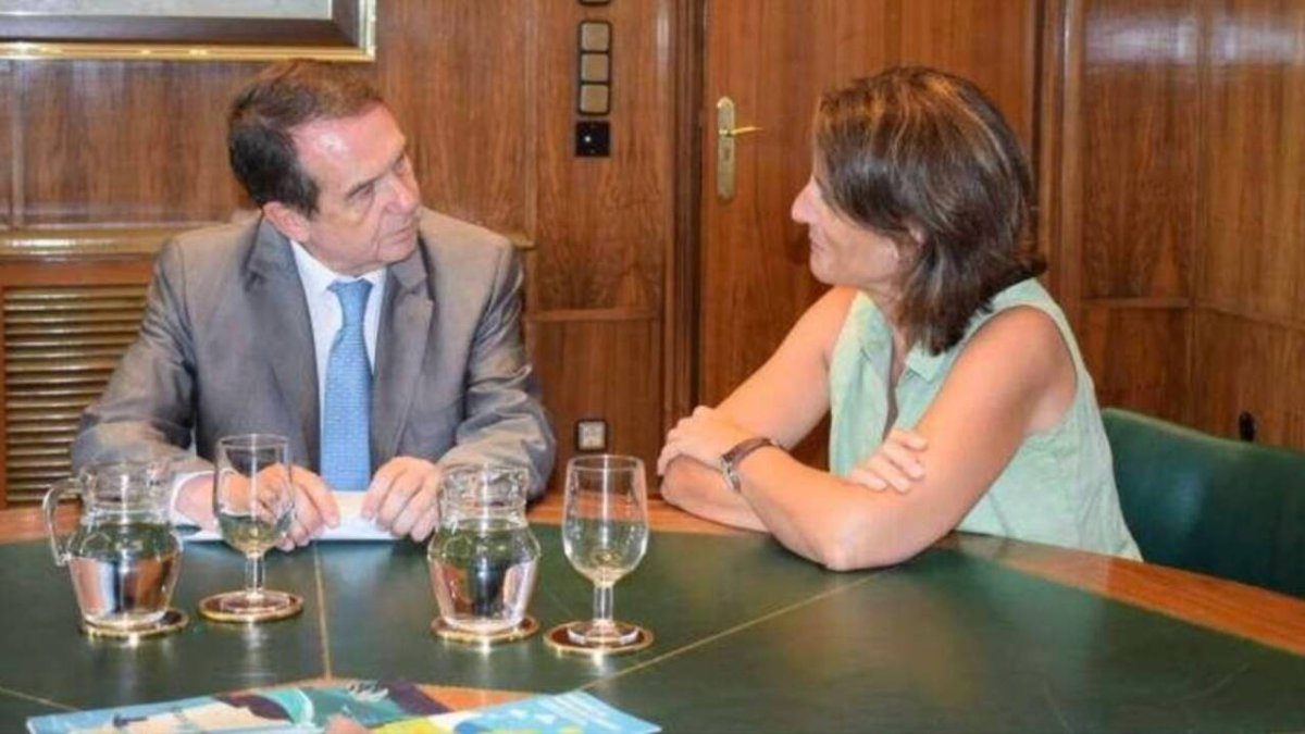 Teresa Ribera y Abel Caballero