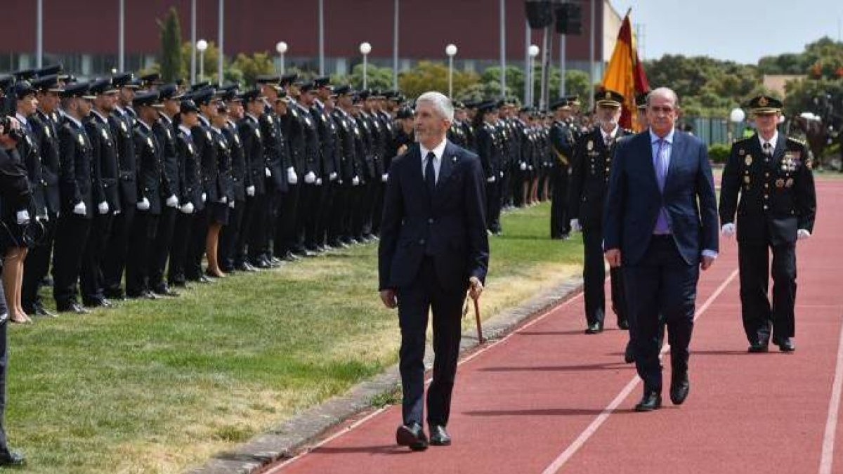 El ministro del Interior, este viernes en Ávila.