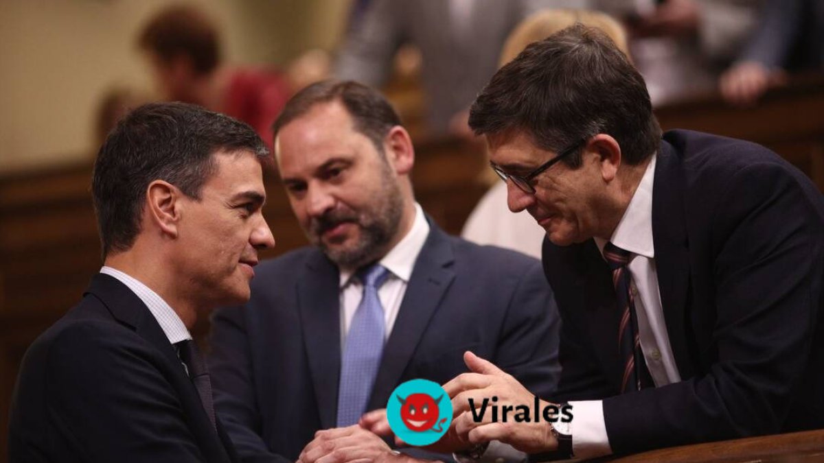 Pedro Sánchez y Patxi López