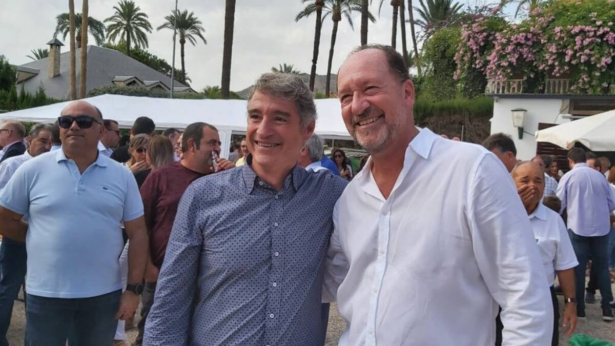 Pepe Vegara y Emilio Bascuñana