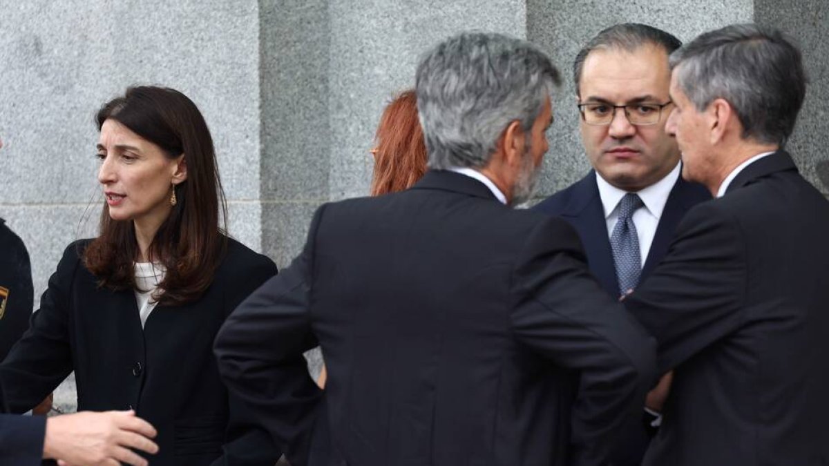 Carlos Lesmes, el pasado miércoles en la apertura solemne del Año Judicial.