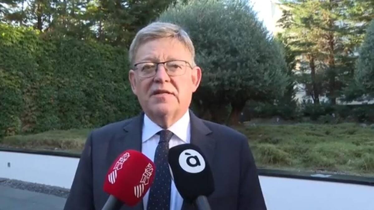 Ximo Puig, presidente de la Generalitat, en Madrid.