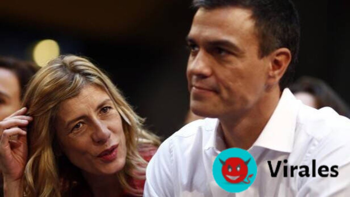 Begoña Gómez y Pedro Sánchez