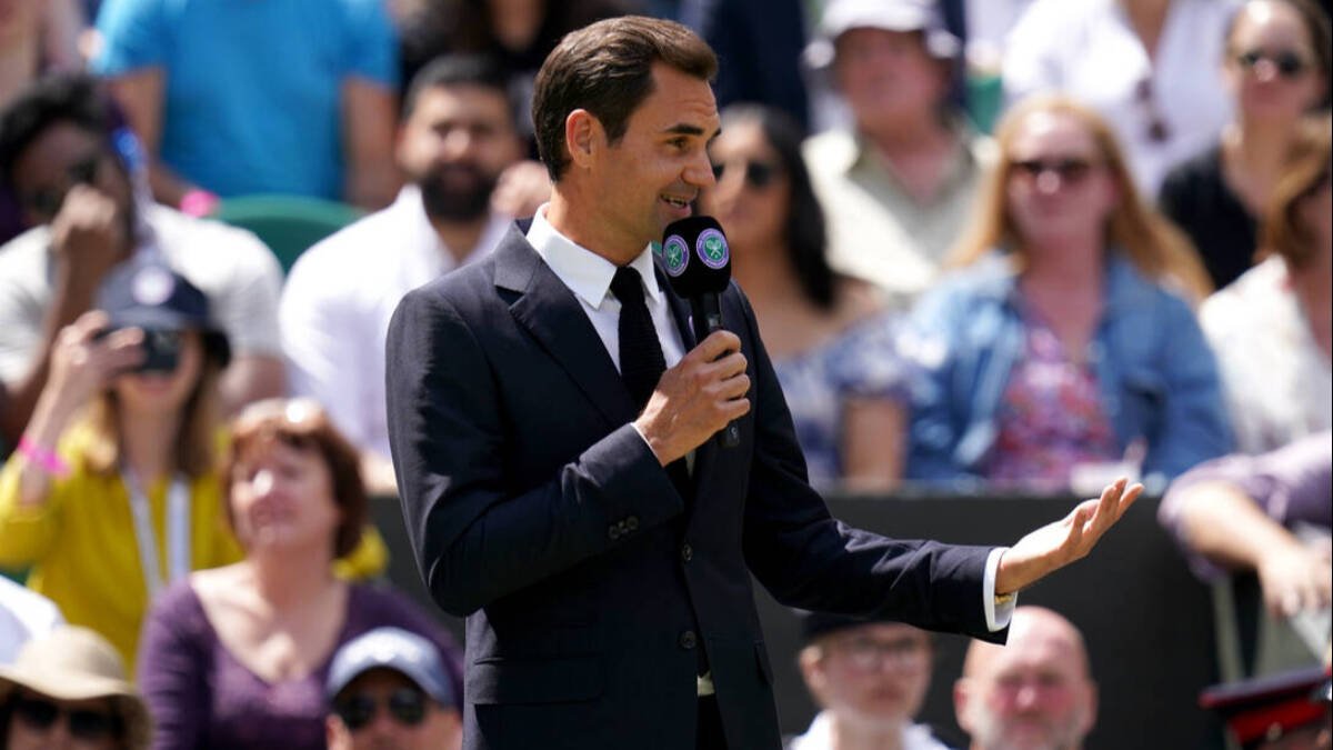 Roger Federer, en el pasado torneo de Wimbledon.