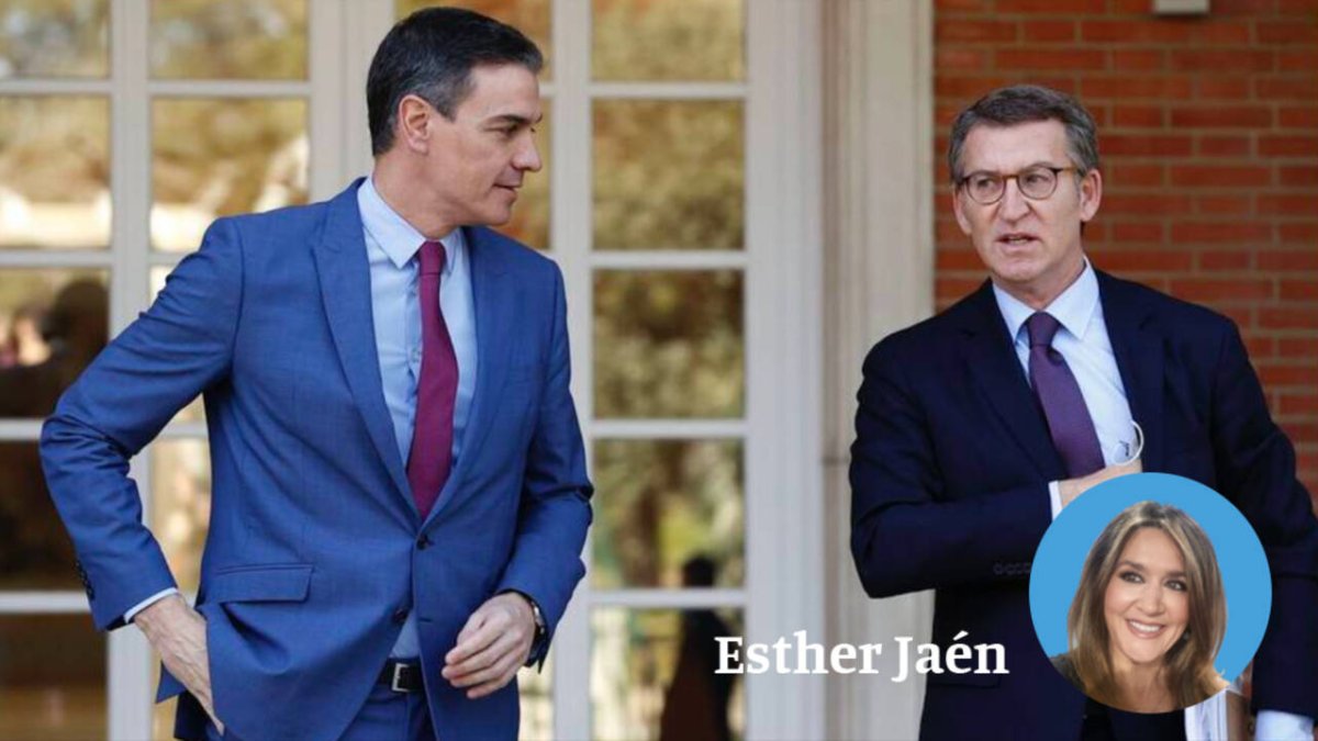 Pedro Sánchez y Alberto Núñez Feijóo