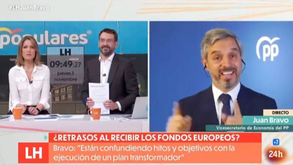 Juan Bravo en TVE