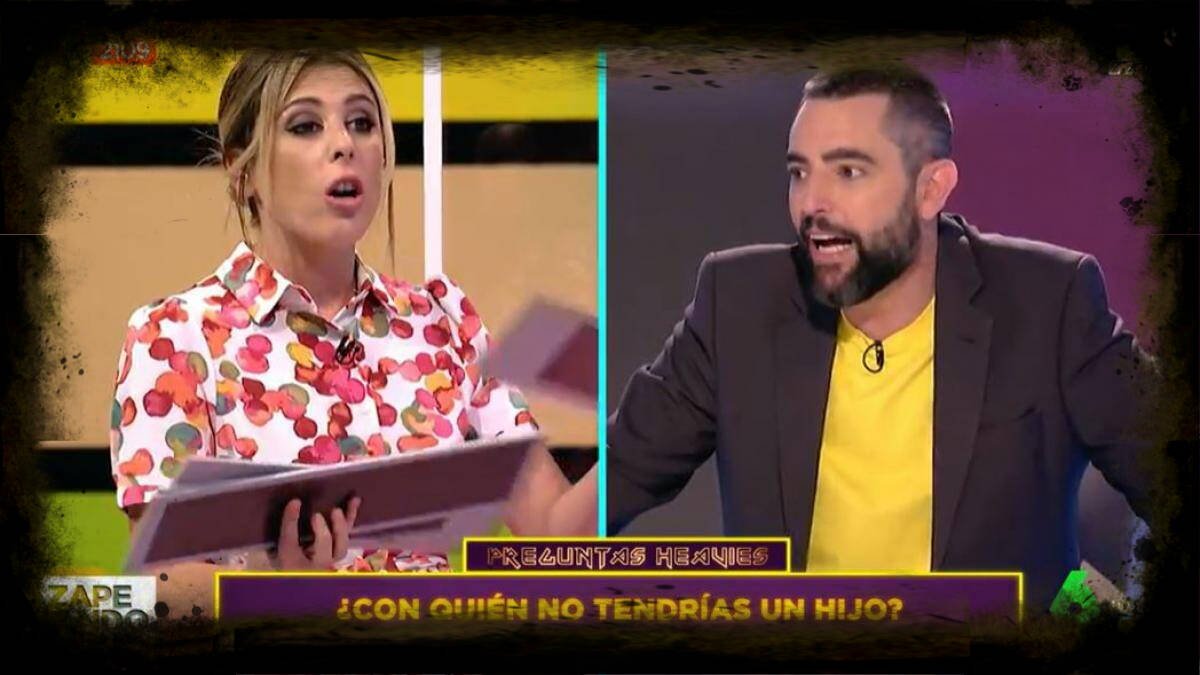 Valeria Ros y Dani Mateo, siempre entre bromas y veras en Zapeando.