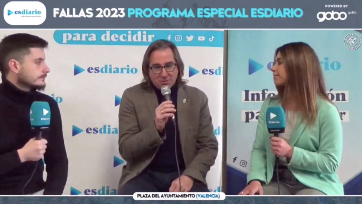 José Vicente de Anaya durante su visita al set de ESdiario CV.