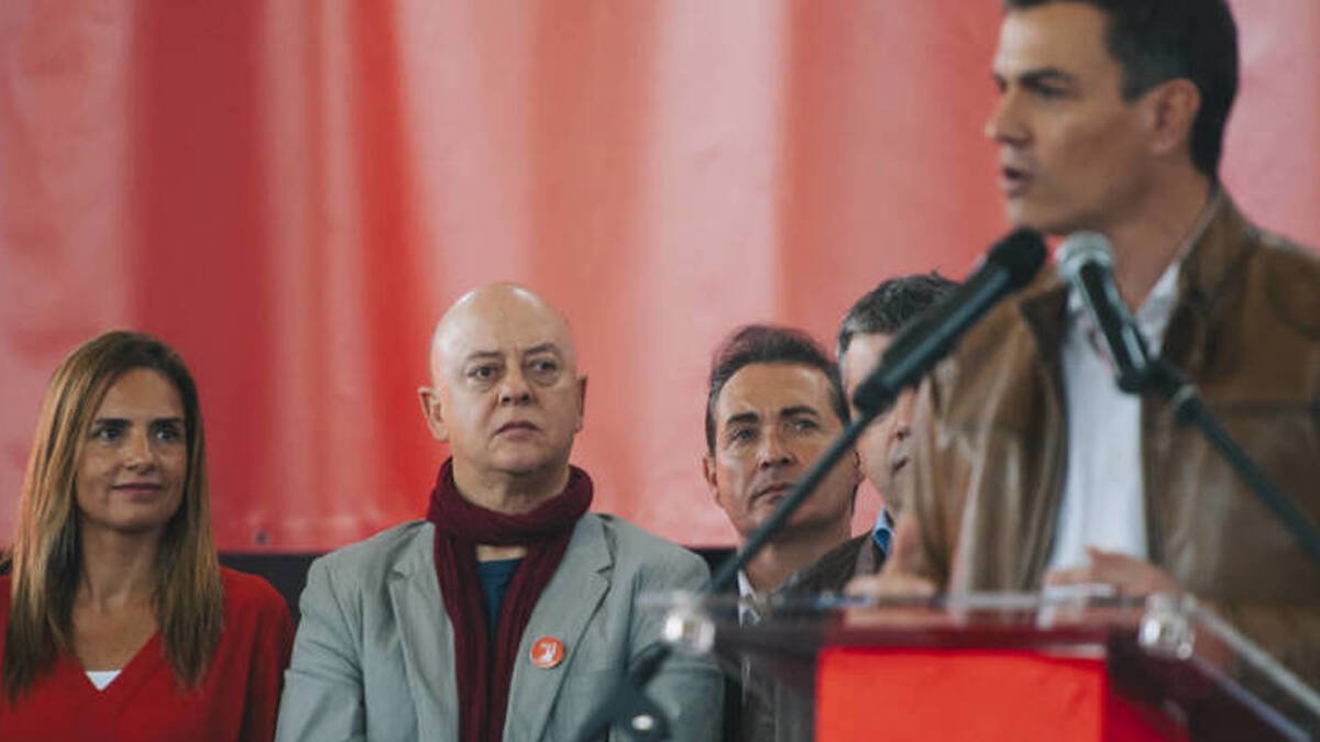 Odón Elorza ante Pedro Sánchez