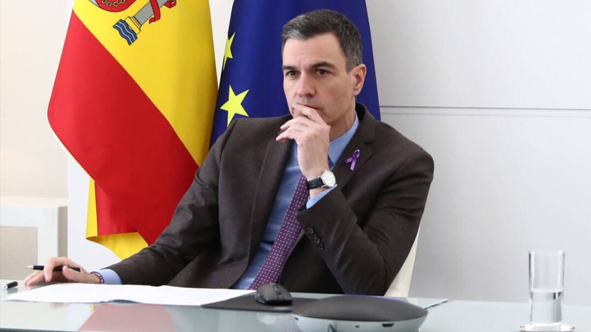 Pedro Sánchez, esta semana con gesto pensativo.