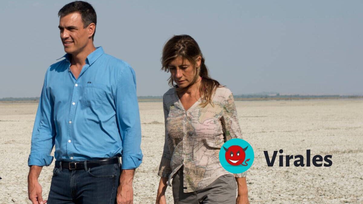 Pedro Sánchez y Begoña Gómez, en Doñana en 2018