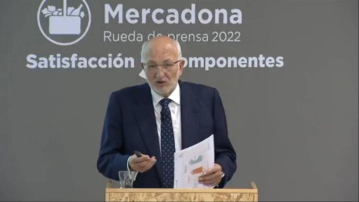 El presiente de Mercadona, Juan Roig.