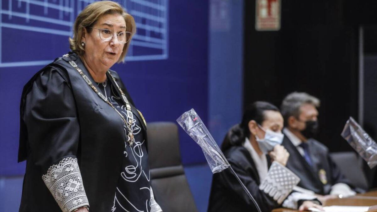 La fiscal superior del tribunal valenciano, Teresa Gisbert.