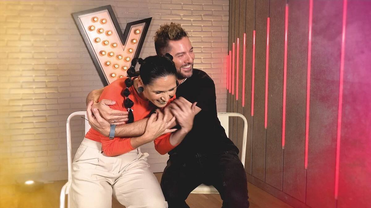 David Bisbal y Rosa López