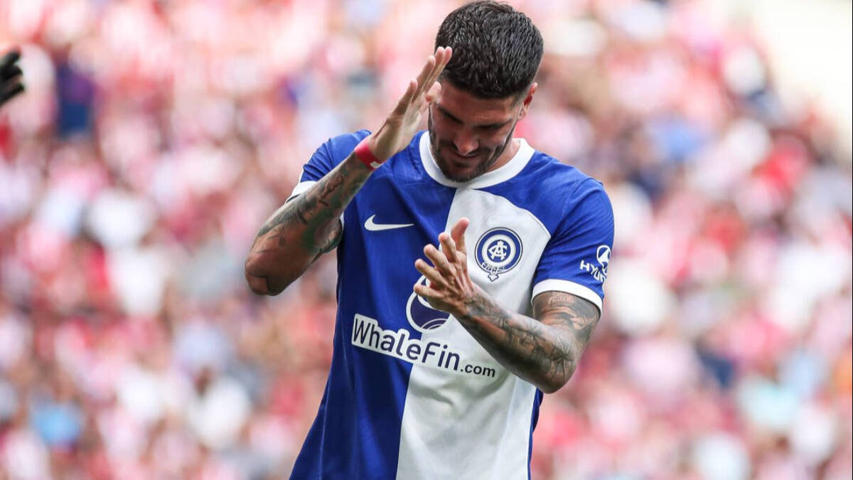 Rodrigo de Paul, en un partido de la recién terminada temporada.