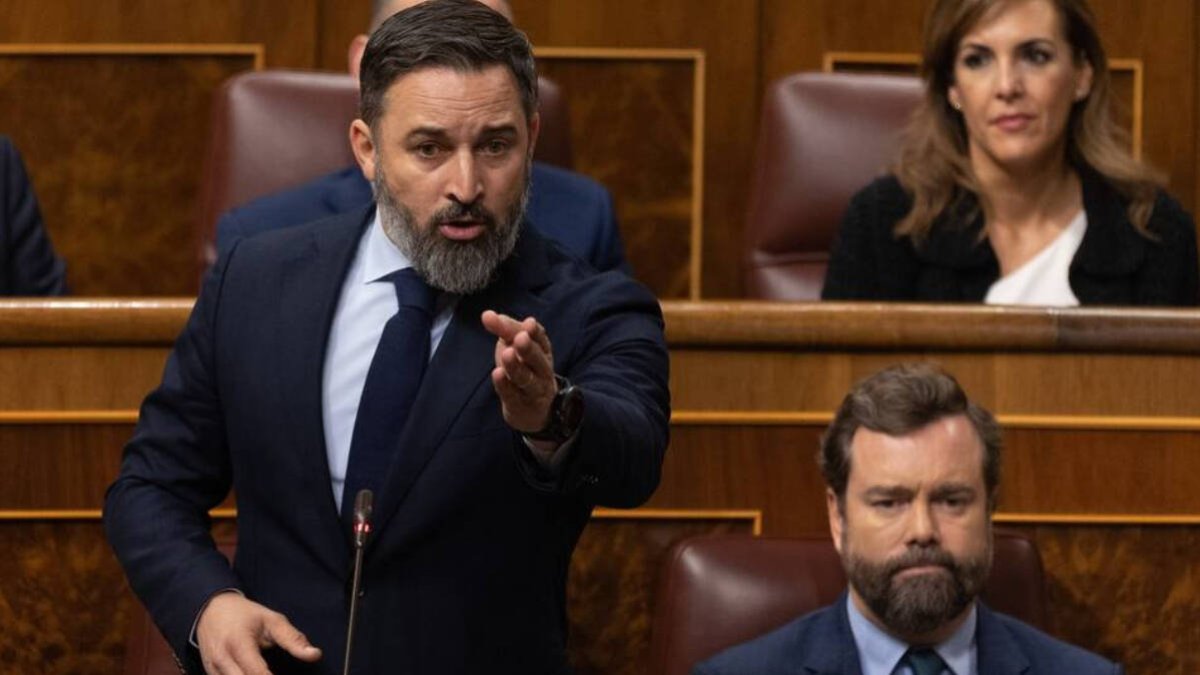 El líder de Vox, Santiago Abascal.