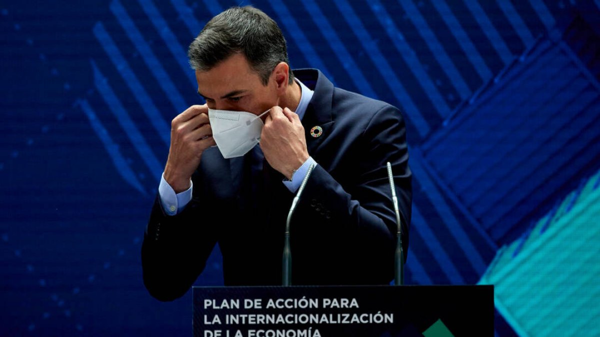 El presidente del Gobierno, Pedro Sánchez