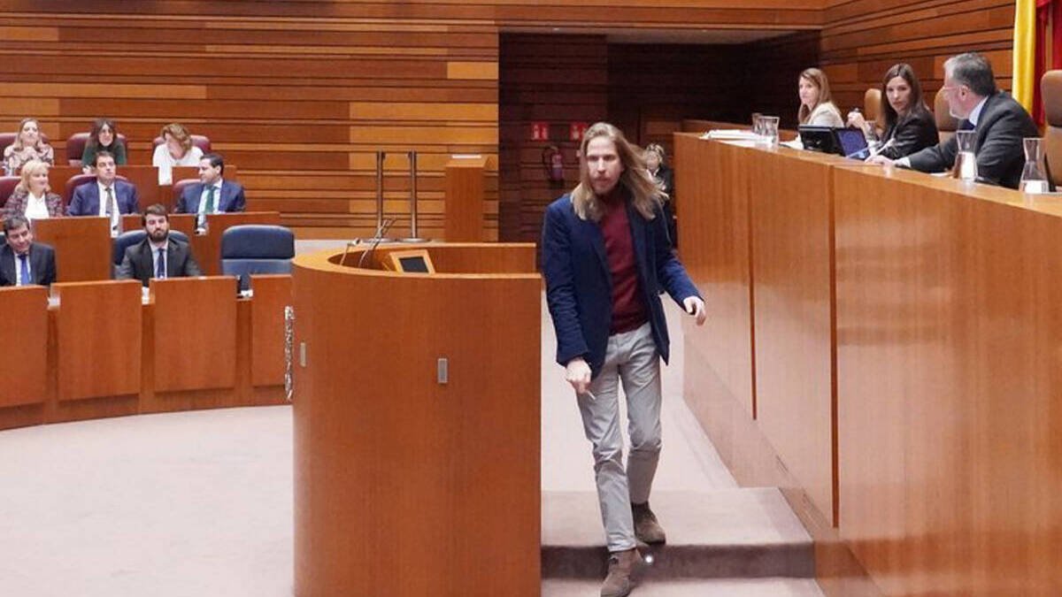 Pablo Fernández, diputado de Podemos en Castilla y León