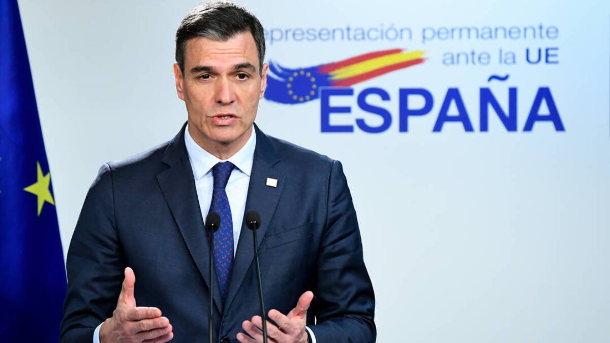 Pedro Sánchez en Bruselas