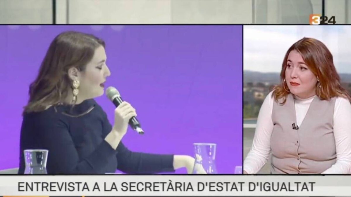 Ángela Rodríguez Pam en Notícies 324