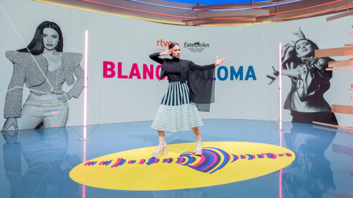 Blanca Paloma antes de su entrevista en RTVE